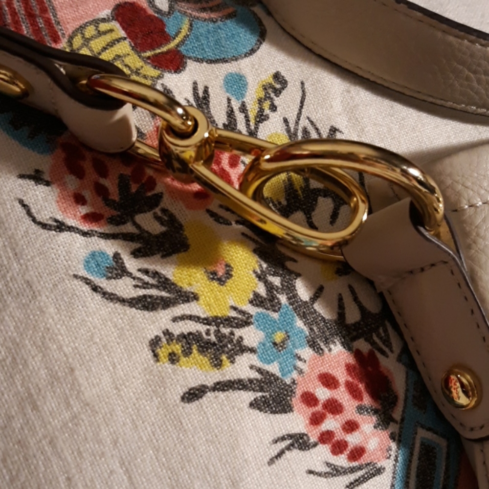 B Makowsky Drawstring Bucket Crossbody - image 3